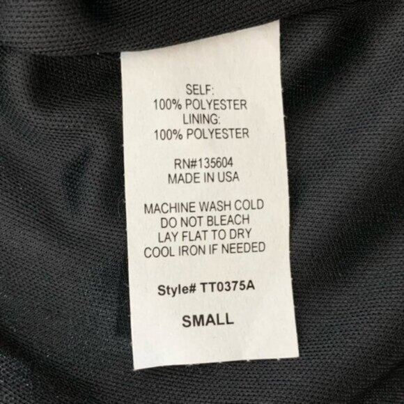 REVOLVE dRA Sham Camisole Blouse Top Flowy Ruffle Peplum Black Size Small - Picture 11 of 15